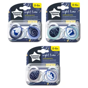 Tommee Tippee játszócumi CTN Night 2 db 0-6 hó *