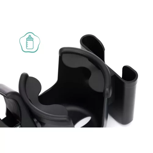 Fillikid cumisüvegtartó babakocsira deluxe fekete FW2001