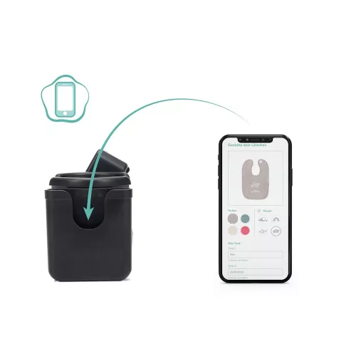 Fillikid cumisüvegtartó babakocsira deluxe fekete FW2001