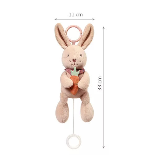 BabyOno felhúzós-zenélõ játék Karolina nyuszi 1686