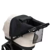 Fillikid kiegészítõ naptetõ babakocsira és mózeskosárra Deluxe fekete 1521-06 