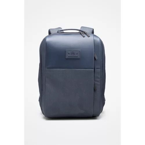 MiniMeis pelenkázó hátizsák és babarögzítõ hám étkezõszékhez Hero G5 Dusk Blue
