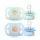 Philips AVENT játszócumi Ultra Start mintás 0-2hó fiús 2db