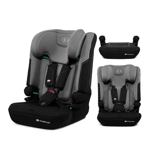 Kinderkraft gyerekülés ülésmagasító I-COMFY i-Size 76-150cm sötétszürke