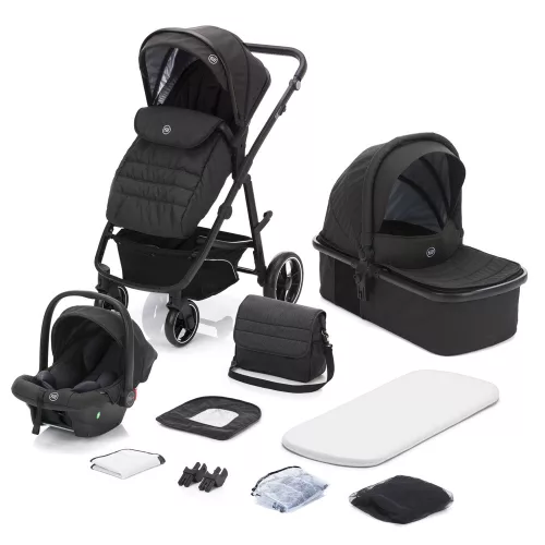 Fill multifunkciós babakocsi Jaguar sötétszürke melange 775-17