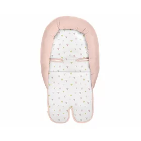   Kikkaboo fejszûkítõ autósülésbe memóriahabos pink szívek