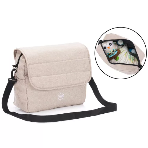 Fill multifunkciós babakocsi Jaguar beige melange 775-09