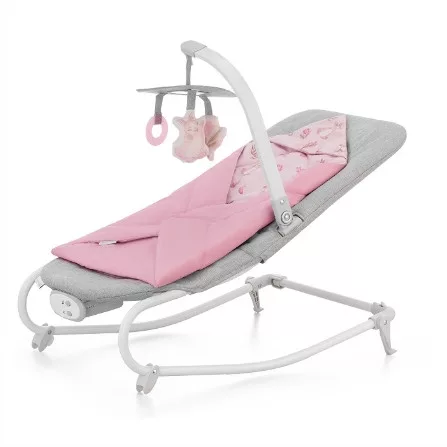 Kinderkraft pihenõszék Felio 2 rezgõ zenélõ Peony Rose