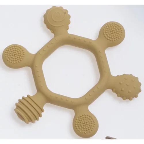 Gamberritos rágóka szilikon sárga 11021