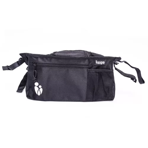 Zopa rendezõ táska babakocsira fekete két italtartóval ZOP019040