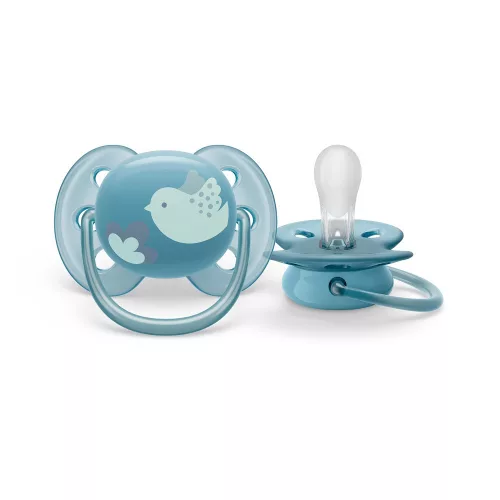 Philips AVENT játszócumi Ultrasoft Premium 6-18hó kék 1db
