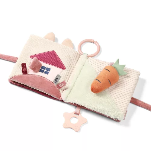 BabyOno játékkönyv Karolina nyuszi puha 1684