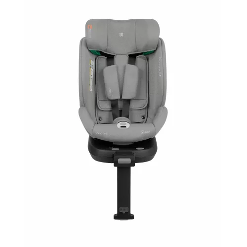 Kikkaboo gyerekülés i-Twist i-Size Isofix 40-150 cm világosszürke