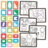 Headu: Montessori sablonkészlet kreatív alkotásokhoz