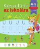 Készülünk az iskolára - foglalkoztató füzet 4-5 éveseknek