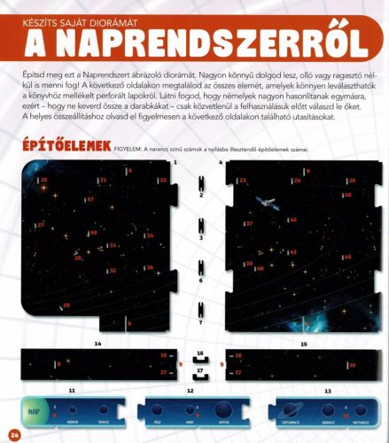 Dioráma - A Naprendszer - Napraforgó Kiadó