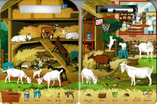 Böngéssz és karikázz! - A tanyán - Napraforgó Kiadó