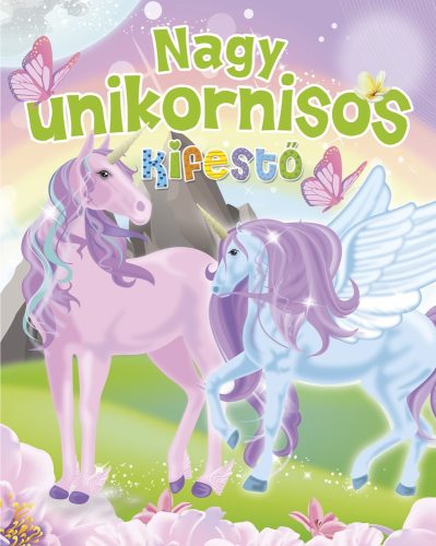 Nagy unikornis kifestő - Napraforgó kiadó