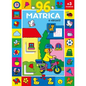 96 matrica a városról - matricás album - Palincs Játék 96 matrica a városról - matricás album - Palincs Játék