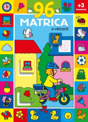 96 matrica a városról - matricás album - Palincs Játék