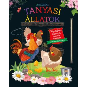 Rejtőzködő tanyasi állatok - Karcképes és színezős oldalakkal - Palincs Játék Rejtőzködő tanyasi állatok - Karcképes és színezős oldalakkal - Palincs Játék