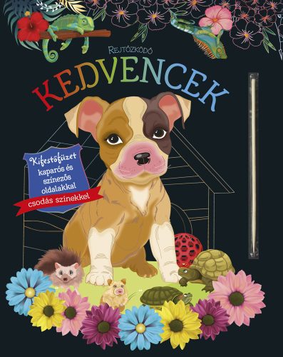 Rejtőzködő kedvencek - Karcképes és színezős oldalakkal - Palincs Játék