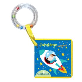 Puhakönyv csörgővel - Foglalkozások - babakönyv
