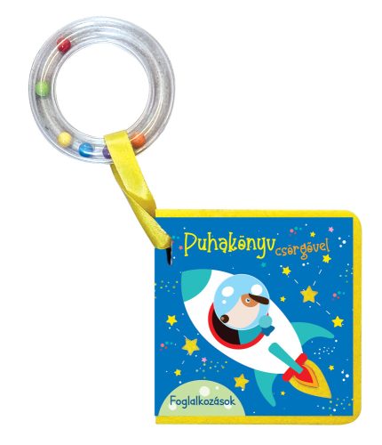 Puhakönyv csörgővel - Foglalkozások - babakönyv