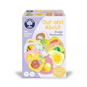   Orchard Toys - Mászkálós matatókártyák (Out and About Buggy Flashcards) - 10db kétoldalas kártya