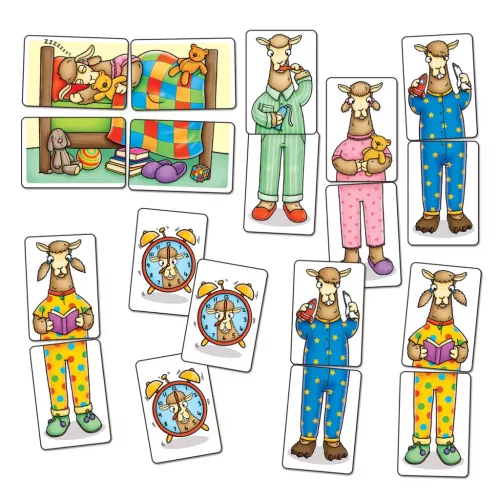 Orchard Toys - Pizsamás lámák (Llamas in Pyjamas)- minijáték