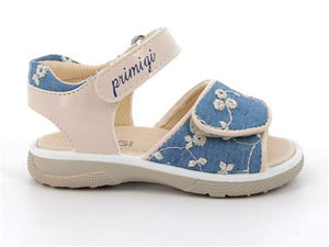 Primigi - Tépőzáras kislány szandál - Csillogó virágok  - 7862633 - 23