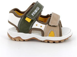 Primigi - Tépőzáras fiú szandál - Drapp & khaki - 7869211-26