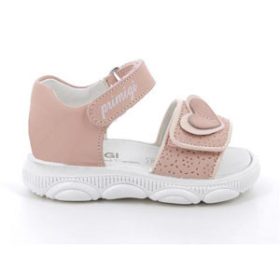   Primigi - Tépőzáras kislány szandál - Rózsaszín, szívecskével  - 7871800-27