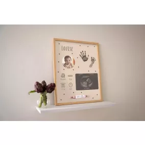   Petit Artichaut birth frame - kéz- és láblenyomat készlet