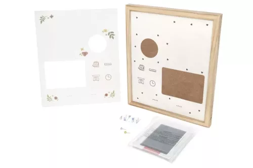 Petit Artichaut birth frame - kéz- és láblenyomat készlet