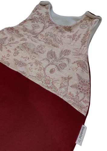 Tipegő hálózsák - Bordó erdős - téli