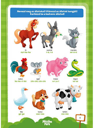 Pöttöm Park - beszédindító játszókönyv