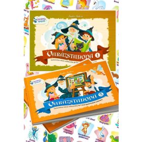 Szabó Szilvia : Varázstanoda 1-2 - iskolára előkészítés csomag !!Ajándék matricákkal!!   Szabó Szilvia : Varázstanoda 1-2 - iskolára előkészítés csomag !!Ajándék matricákkal!!