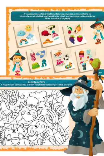 Szabó Szilvia : Varázstanoda 1-2 - iskolára előkészítés csomag !!Ajándék matricákkal!!