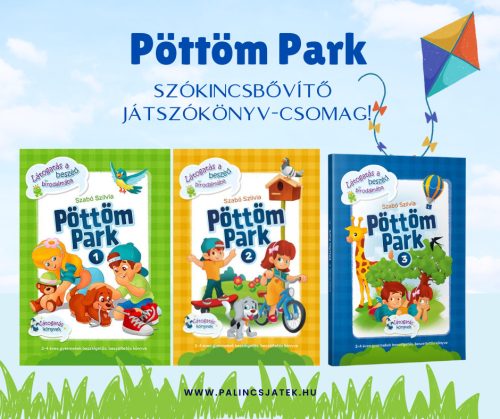 Beszédindító, szókincsbővítő játszókönyv-csomag kicsiknek