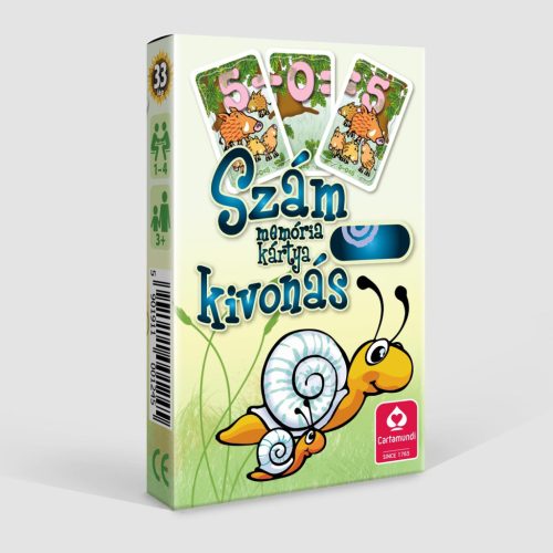 Kivonás oktató memória kártyajáték