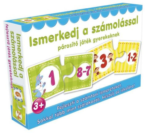 Ismerkedj a számolással - fejlesztő játék - Palincs Játék