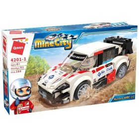 Qman - versenyautó - építőjáték