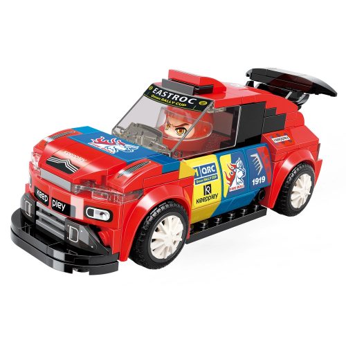 Qman - versenyautó - építőjáték