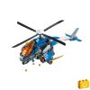 QMAN 42103 - 3 az 1-ben Helikopter, Repülő sárkány, Vadászgép építőjáték - 100% kompatibilis minden más kedvelt márkával