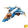 QMAN 42103 - 3 az 1-ben Helikopter, Repülő sárkány, Vadászgép építőjáték - 100% kompatibilis minden más kedvelt márkával