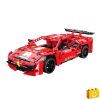 QMAN 54007 - Lightning Flame piros versenyautó - 100% technic-kompatibilis építőjáték