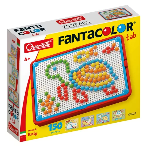 Quercetti: Fanta Color - Pötyi készlet - 150db-os