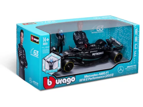 Bburago 1 /24 F1 versenyautó pilótával - Mercedes