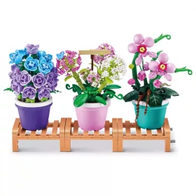 Zuru MAX Virágok - építõjáték 6 féle